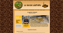 Desktop Screenshot of geckoleopard.jokzoo.com