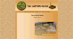 Desktop Screenshot of leopardgecko.jokzoo.com